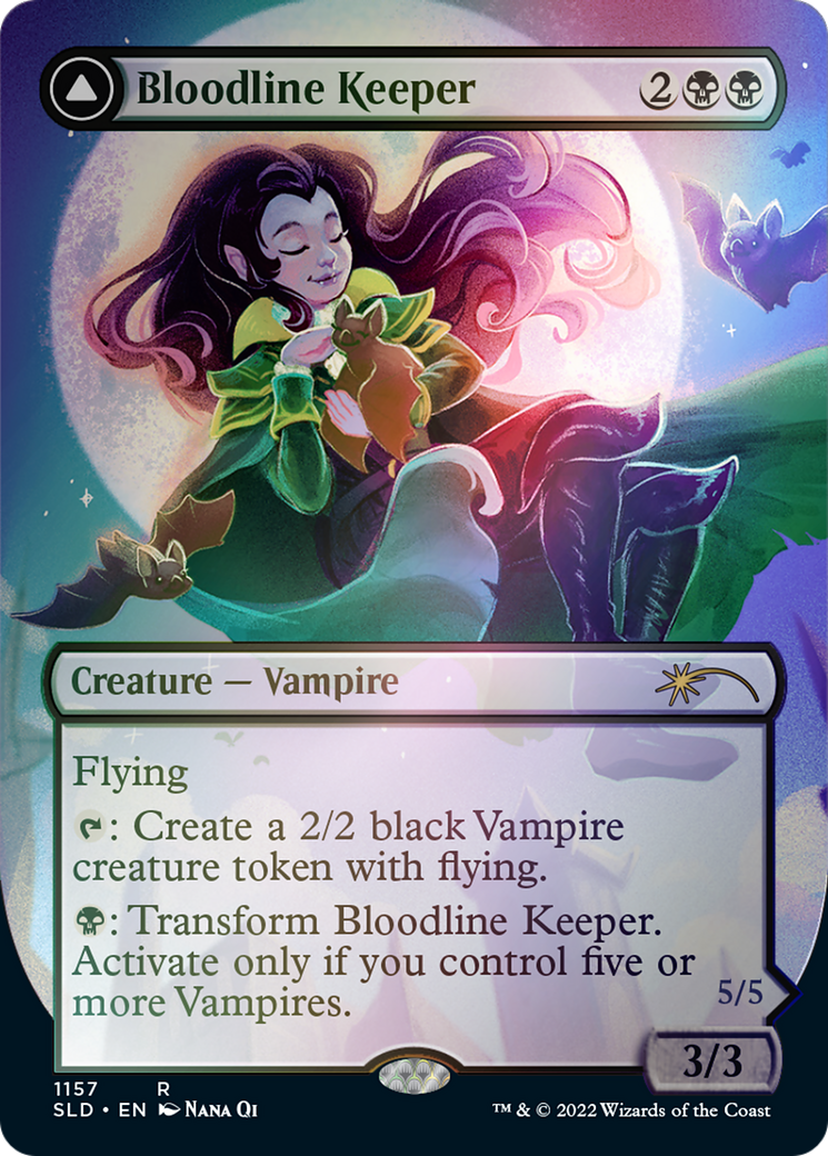 Image of Bloodline Keeper // Lord of Lineage (Borderless) [Secret Lair: From Cute to Brute]