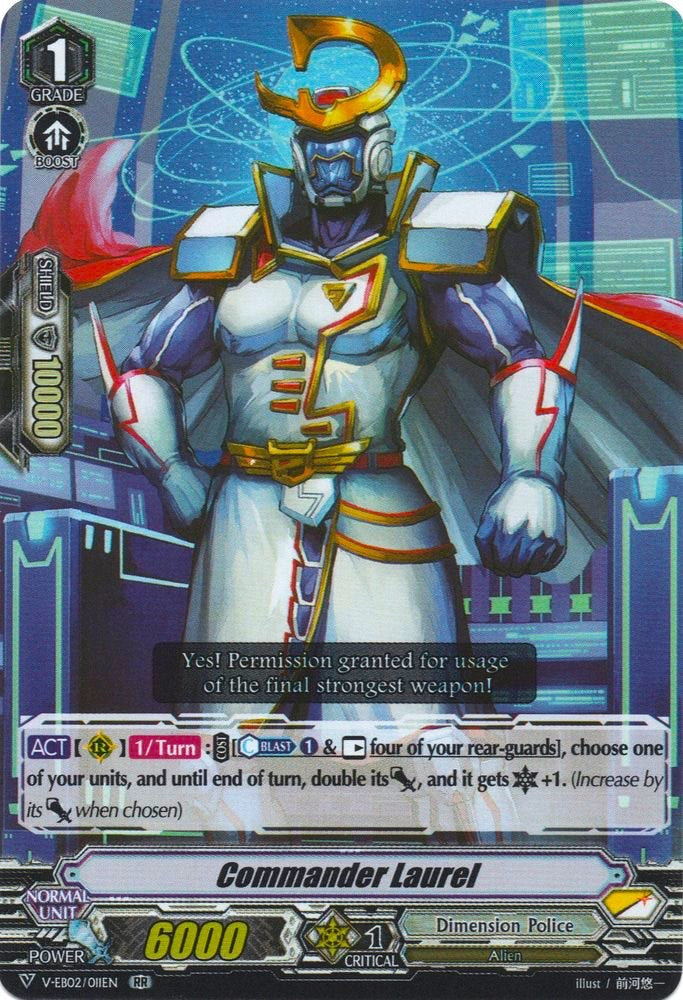 Image of Commander Laurel (V-EB02/011EN) [Champions of the Asia Circuit]