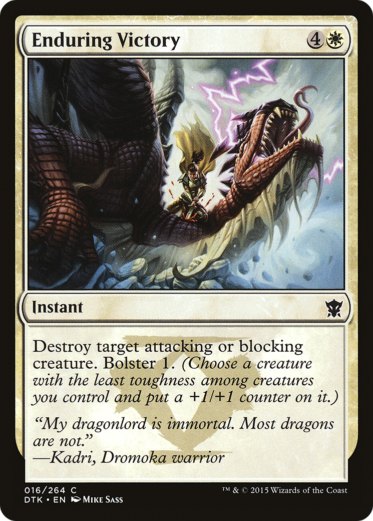 Image of Enduring Victory [Dragons of Tarkir]