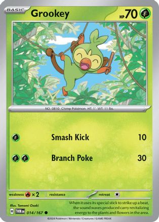 Image of Grookey (014/167) [Scarlet & Violet: Twilight Masquerade]
