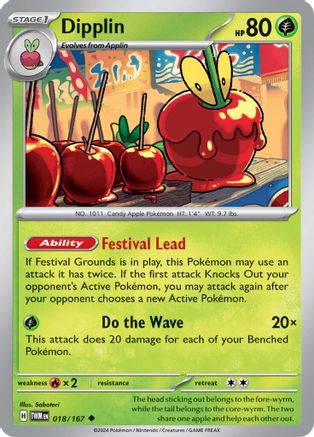 Image of Dipplin (018/167) [Scarlet & Violet: Twilight Masquerade]