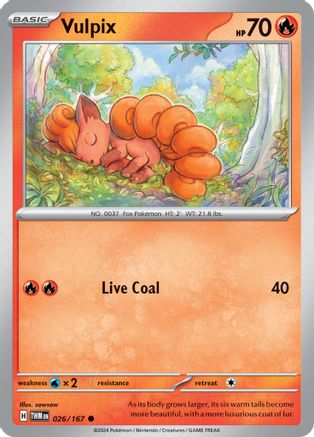 Image of Vulpix (026/167) [Scarlet & Violet: Twilight Masquerade]