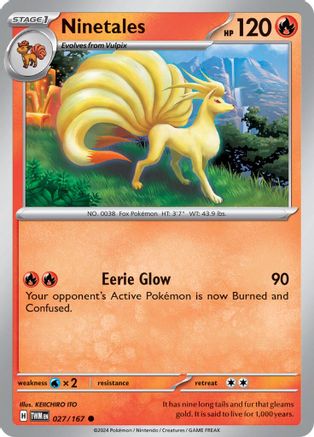 Image of Ninetales (027/167) [Scarlet & Violet: Twilight Masquerade]