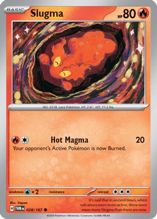 Image of Slugma (028/167) [Scarlet & Violet: Twilight Masquerade]