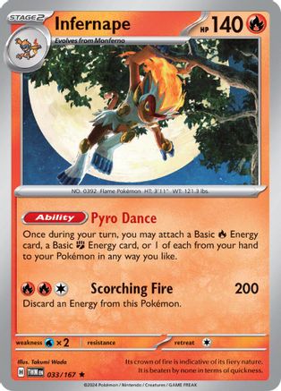 Image of Infernape (033/167) [Scarlet & Violet: Twilight Masquerade]