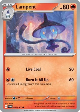 Image of Lampent (037/167) [Scarlet & Violet: Twilight Masquerade]