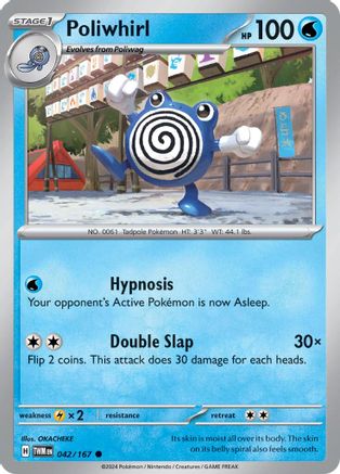 Image of Poliwhirl (042/167) [Scarlet & Violet: Twilight Masquerade]