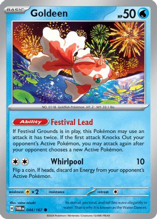 Image of Goldeen (044/167) [Scarlet & Violet: Twilight Masquerade]