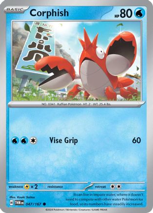 Image of Corphish (047/167) [Scarlet & Violet: Twilight Masquerade]