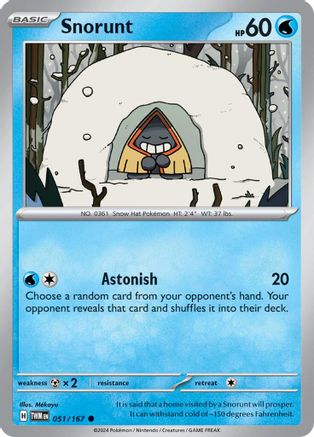 Image of Snorunt (051/167) [Scarlet & Violet: Twilight Masquerade]