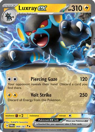 Image of Luxray ex (068/167) [Scarlet & Violet: Twilight Masquerade]
