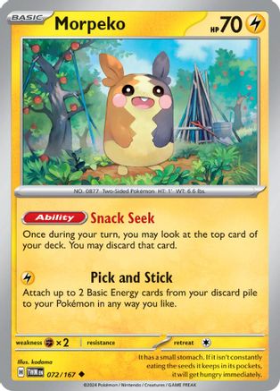 Image of Morpeko (072/167) [Scarlet & Violet: Twilight Masquerade]