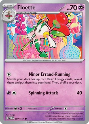 Image of Floette (087/167) [Scarlet & Violet: Twilight Masquerade]