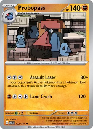 Image of Probopass (102/167) [Scarlet & Violet: Twilight Masquerade]