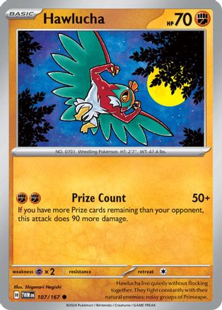Image of Hawlucha (107/167) [Scarlet & Violet: Twilight Masquerade]