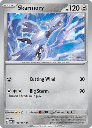 Image of Skarmory (119/167) [Scarlet & Violet: Twilight Masquerade]