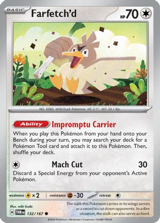 Image of Farfetch'd (132/167) [Scarlet & Violet: Twilight Masquerade]