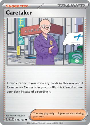 Image of Caretaker (144/167) [Scarlet & Violet: Twilight Masquerade]