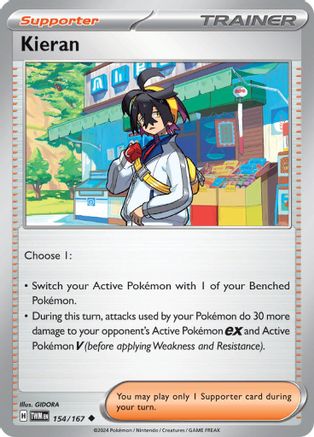 Image of Kieran (154/167) [Scarlet & Violet: Twilight Masquerade]