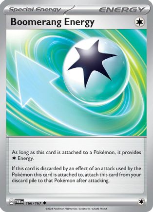 Image of Boomerang Energy (166/167) [Scarlet & Violet: Twilight Masquerade]