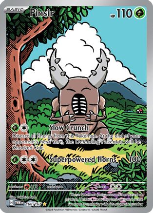 Image of Pinsir (168/167) [Scarlet & Violet: Twilight Masquerade]