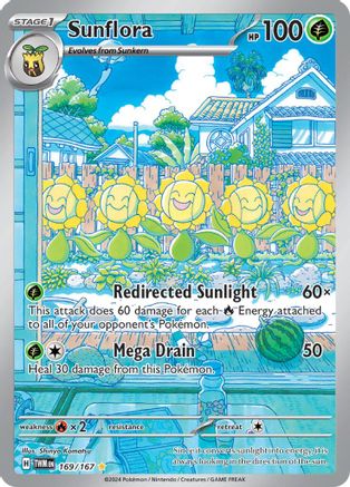 Image of Sunflora (169/167) [Scarlet & Violet: Twilight Masquerade]