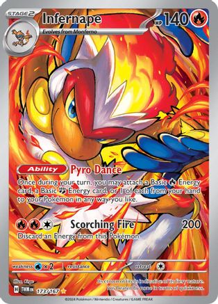 Image of Infernape (173/167) [Scarlet & Violet: Twilight Masquerade]