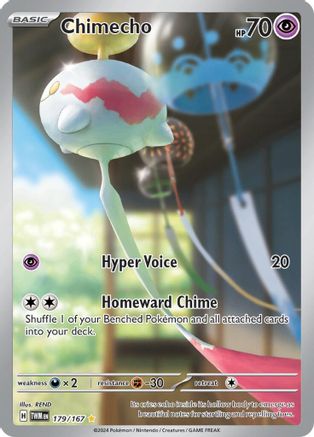 Image of Chimecho (179/167) [Scarlet & Violet: Twilight Masquerade]