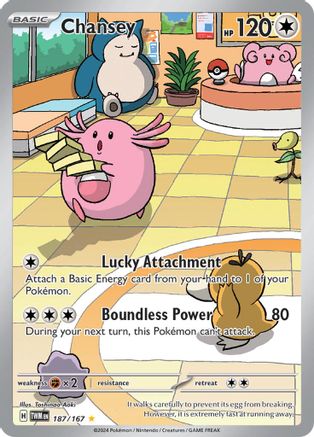 Image of Chansey (187/167) [Scarlet & Violet: Twilight Masquerade]