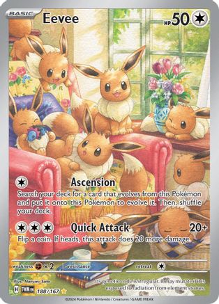 Image of Eevee (188/167) [Scarlet & Violet: Twilight Masquerade]