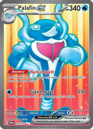 Image of Palafin ex (193/167) [Scarlet & Violet: Twilight Masquerade]
