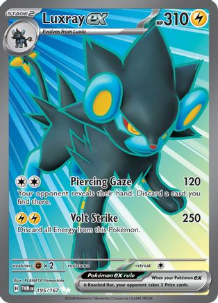 Image of Luxray ex (195/167) [Scarlet & Violet: Twilight Masquerade]