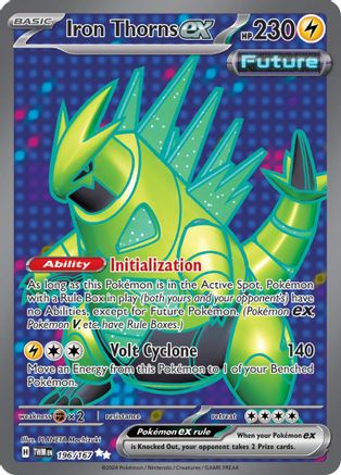 Image of Iron Thorns ex (196/167) [Scarlet & Violet: Twilight Masquerade]