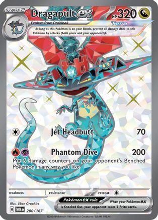 Image of Dragapult ex (200/167) [Scarlet & Violet: Twilight Masquerade]