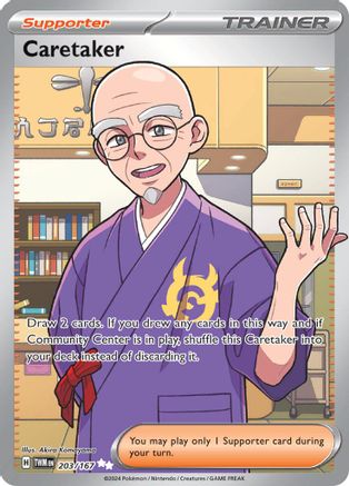 Image of Caretaker (203/167) [Scarlet & Violet: Twilight Masquerade]