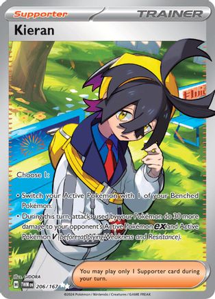 Image of Kieran (206/167) [Scarlet & Violet: Twilight Masquerade]