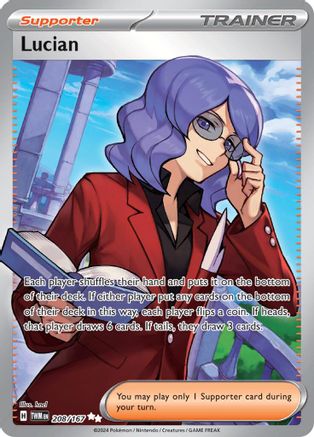Image of Lucian (208/167) [Scarlet & Violet: Twilight Masquerade]