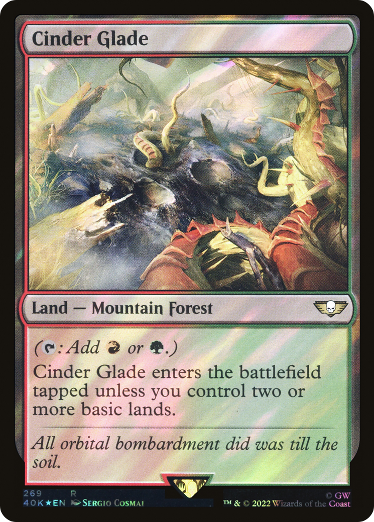 Image of Cinder Glade (Surge Foil) [Warhammer 40,000]