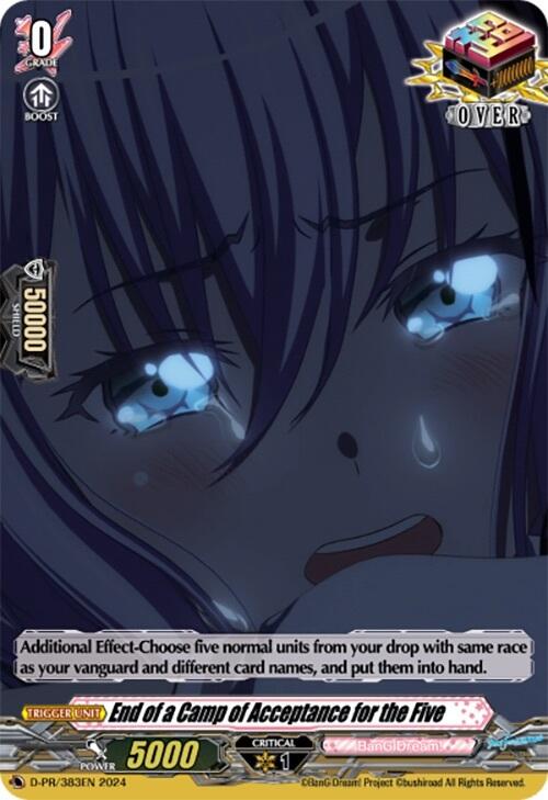 Image of End of a Camp of Acceptance for the Five (D-PR/383EN) [D Promo Cards]