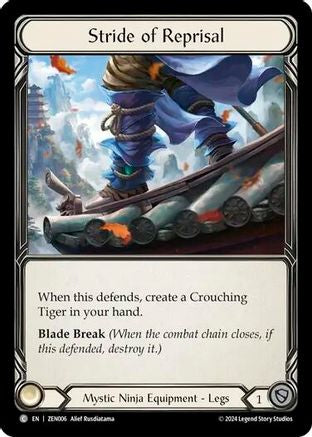 Image of Stride of Reprisal [ZEN006] (Part the Mistveil Zen Blitz Deck)