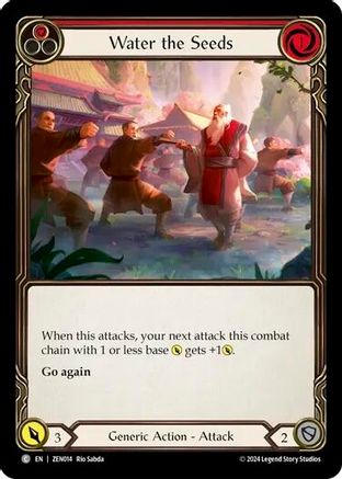 Image of Water the Seeds (Red) [ZEN014] (Part the Mistveil Zen Blitz Deck)