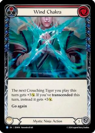 Image of Wind Chakra [ZEN016] (Part the Mistveil Zen Blitz Deck)