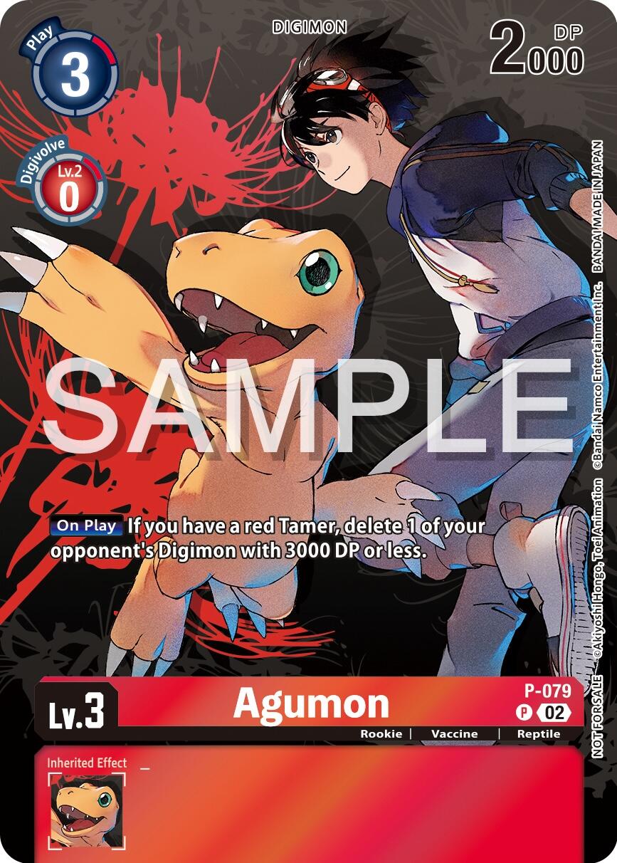 Image of Agumon [P-079] (Official Tournament Pack Vol.13) [Promotional Cards]