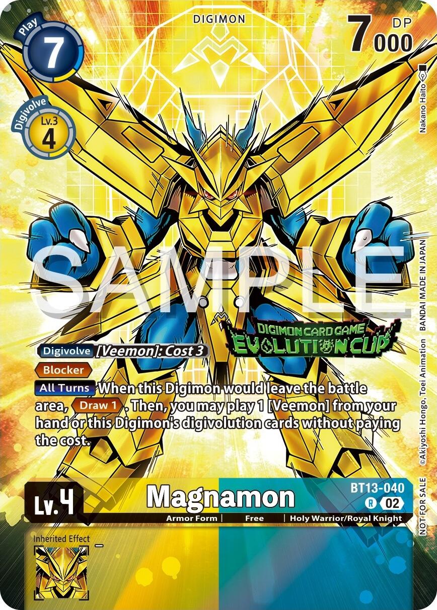 Image of Magnamon [BT13-040] (2024 Evolution Cup) [Versus Royal Knights Booster Promos]