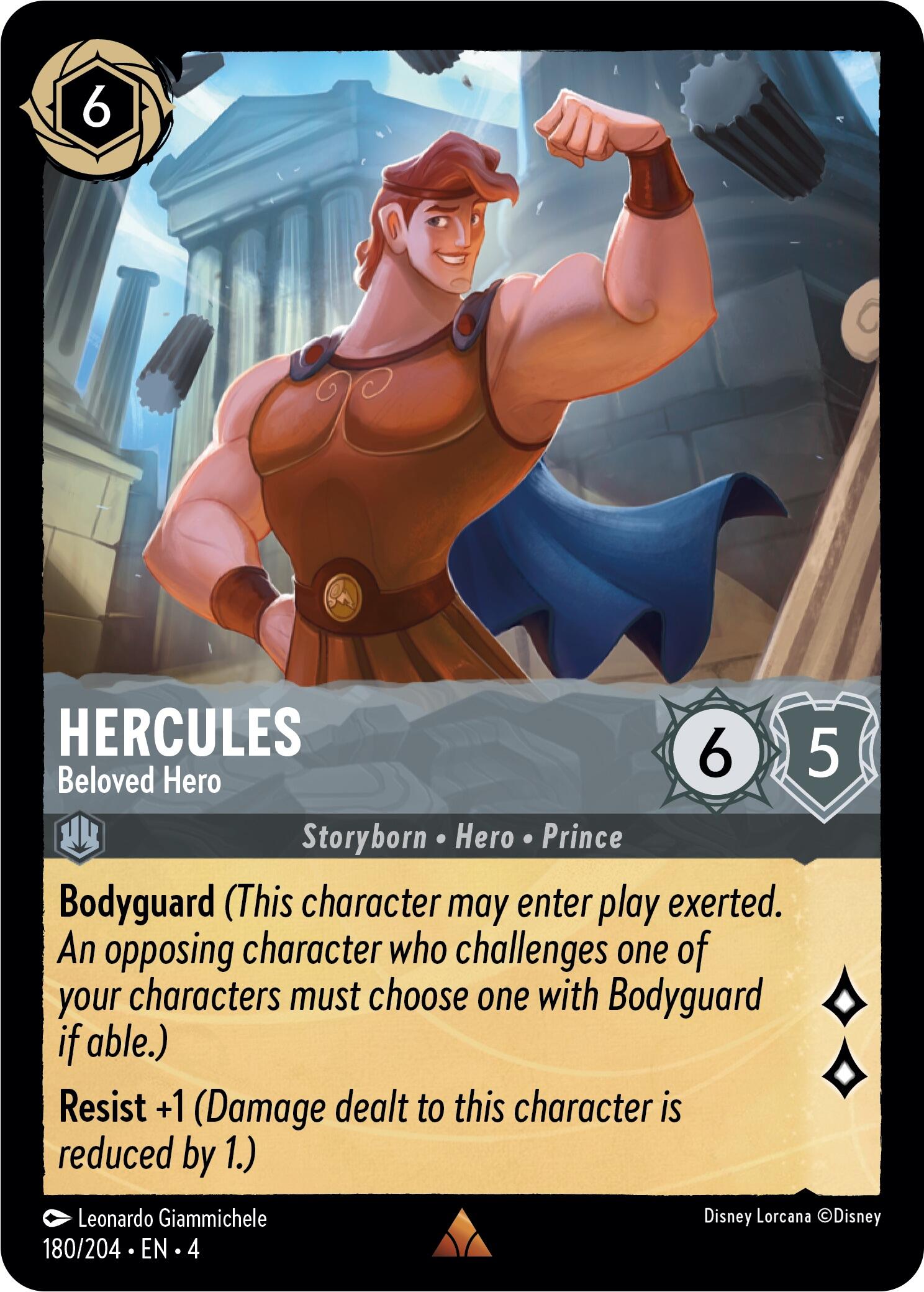 Image of Hercules - Beloved Hero (180/204) [Ursula's Return]