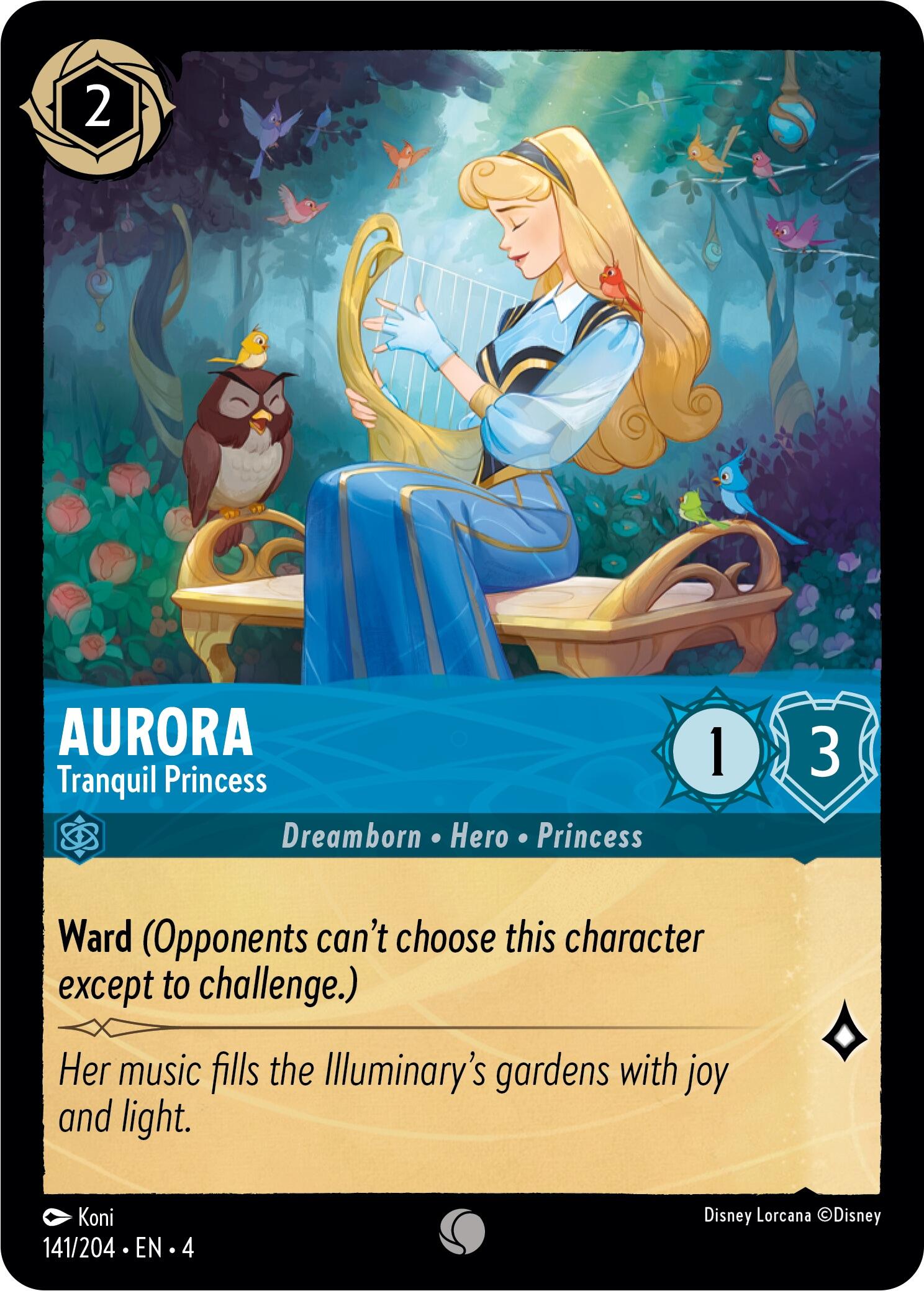 Image of Aurora - Tranquil Princess (141/204) [Ursula's Return]