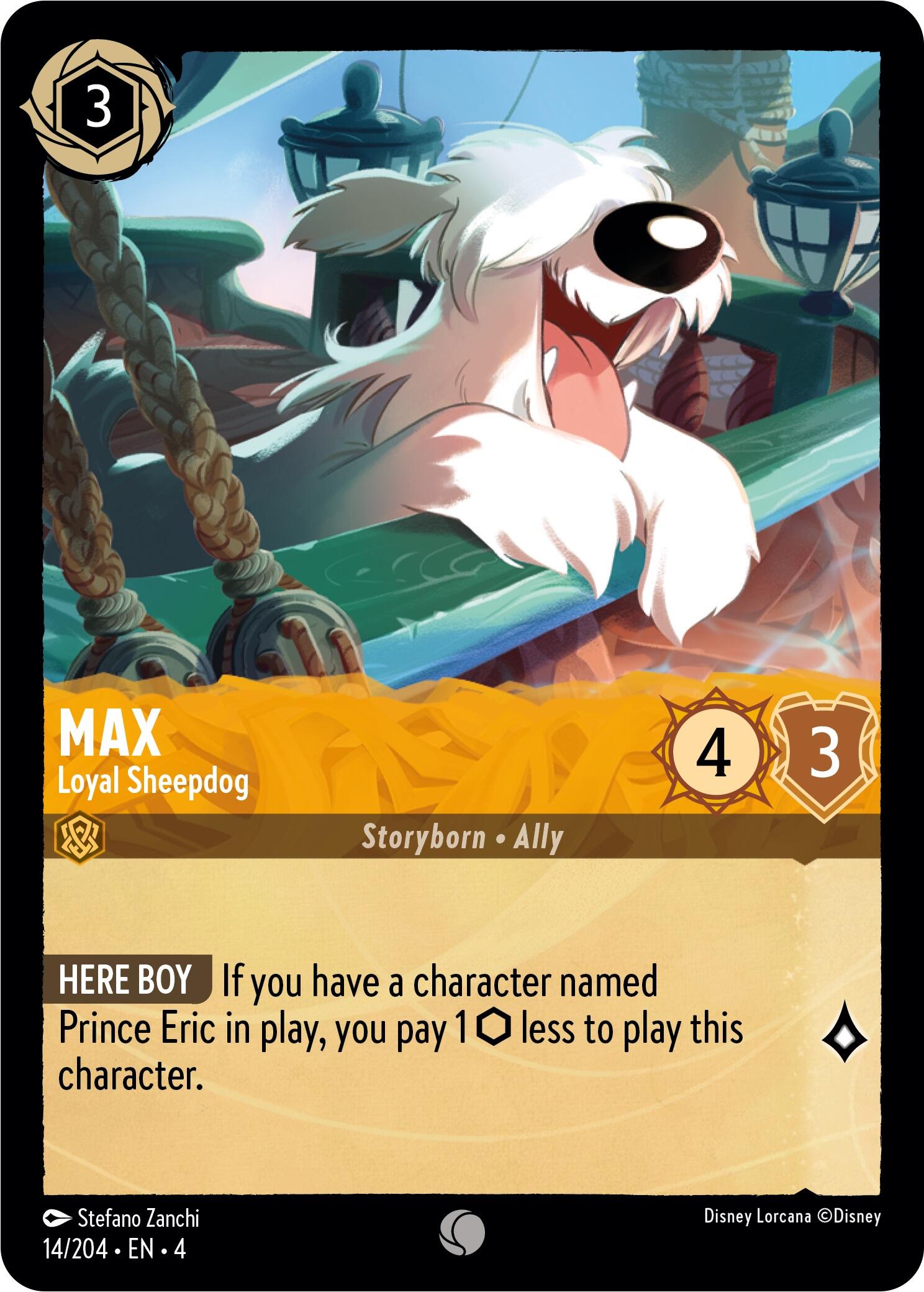 Image of Max - Loyal Sheepdog (14/204) [Ursula's Return]