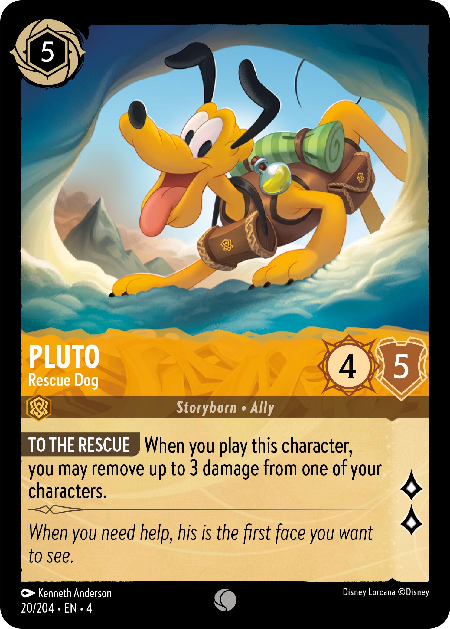 Image of Pluto - Rescue Dog (20/204) [Ursula's Return]