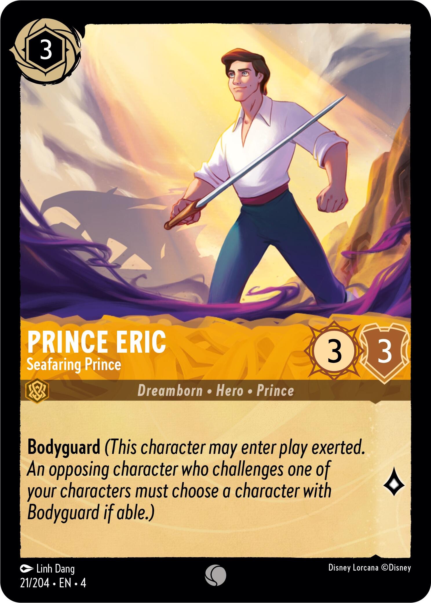 Image of Prince Eric - Seafaring Prince (21/204) [Ursula's Return]