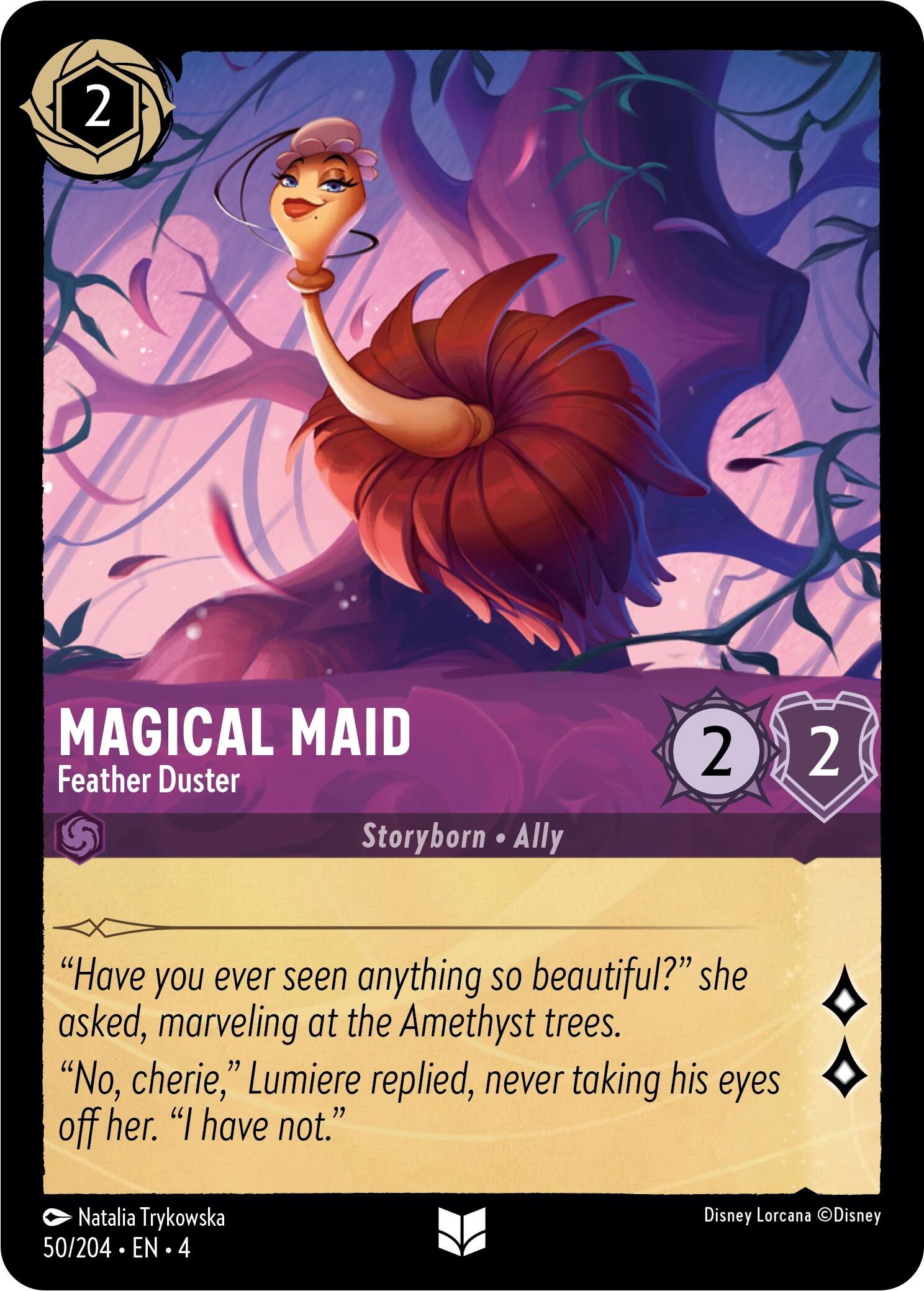 Image of Magical Maid - Feather Duster (50/204) [Ursula's Return]